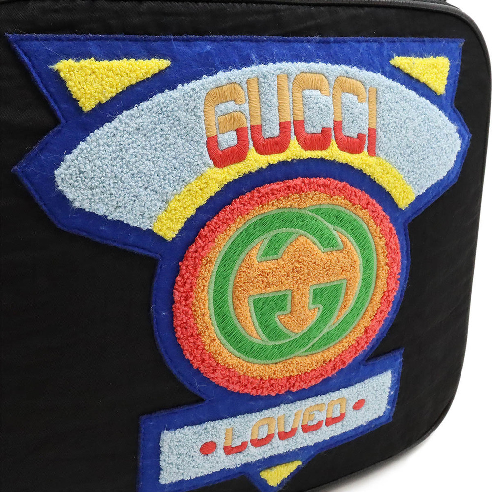 Gucci Terry Crosspatch Interlocking Gg Backpack L… - image 8
